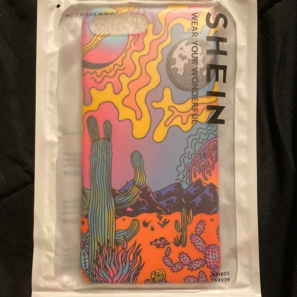 SHEIN phone case for iPhone 7 pro & iPhone 8 pro- desert themed